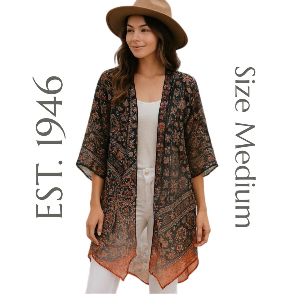 Est. 1946 - Boho Paisley Kimono‎ – Size Medium